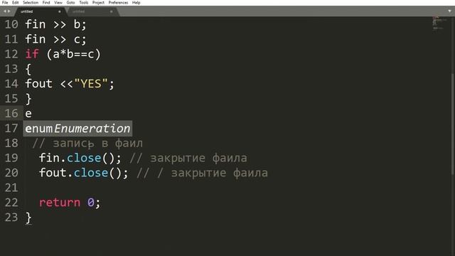 Решение 8 задачи acmp.ru.C++.Арифметика. смотреть онлайн