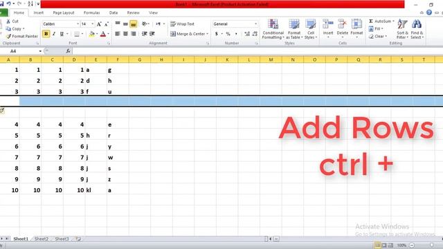 How to Insert & Delete Rows in Excel With Shortcut Command | Excel for Engineers | Class-22 смотреть онлайн