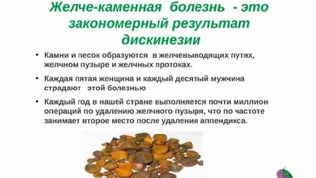 Лечение желче - каменной болезни..wmv