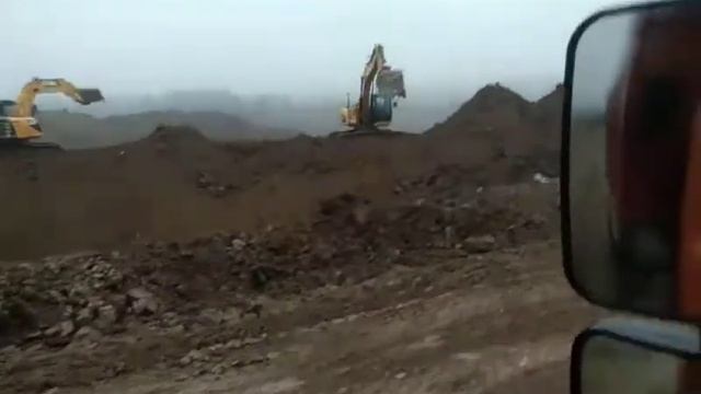 Поездка в карьер в подмосковье...за песком. смотреть онлайн