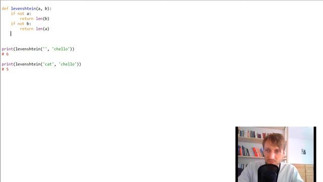 Levenshtein Algorithm in Python - A Simple Illustrated Guide to Recursive Edit Distance смотреть онлайн