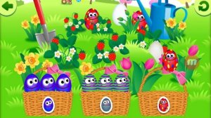 Развивающая игра - Смешная еда