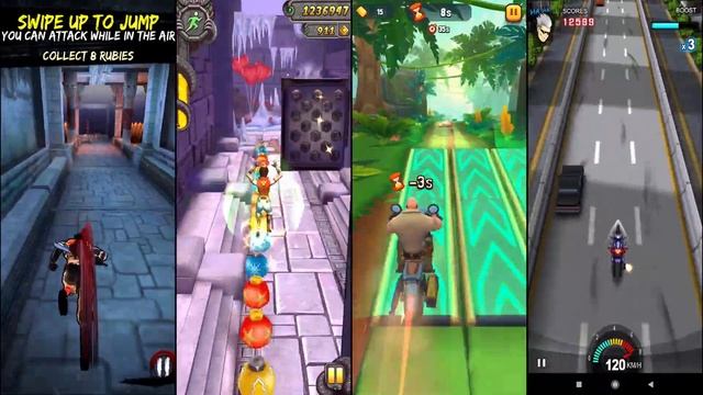 Yurei Ninja Vs Temple Run 2 Winter Wasteland Vs Jumanji Epic Run Vs Racing Moto - Endless Run Game смотреть онлайн