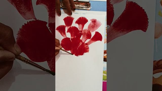 Flower ?#AditiCrafter #shortvideo #art #plssubcribe #aditicrafter #painting смотреть онлайн