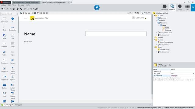 Use External JavaScript in Your OutSystems Web App - The React Way смотреть онлайн