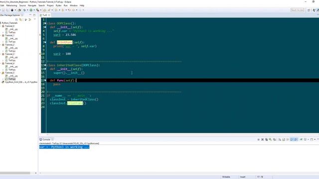 Python Tutorial 6 Inheritance In Object Oriented Programming : OOP смотреть онлайн