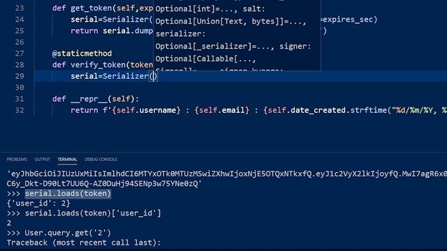 #12 Python Flask Tutorial - Flask Password Forgot Setup - Create Token with Itsdangerous in 3 Steps смотреть онлайн