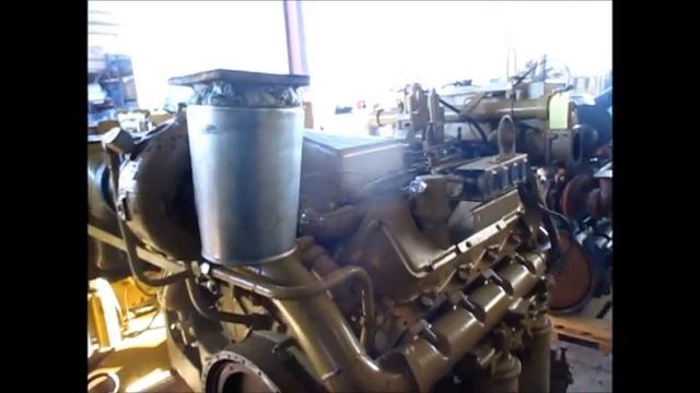 High Hour Runner Caterpillar 3408 B Marine Engine смотреть онлайн