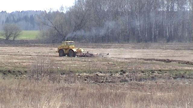 Культивация почвы,посевная 2009. Video. смотреть онлайн