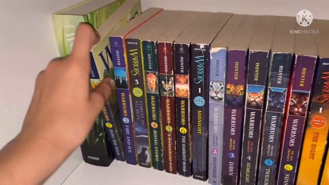 Warrior cats (and survivors) book collection! смотреть онлайн
