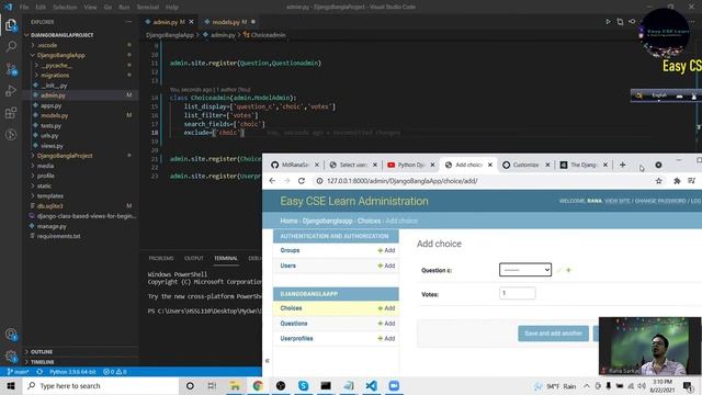 Python Django Bangla (বাংলা) Tutorial(22)~Django Admin panel customization(part 02) смотреть онлайн