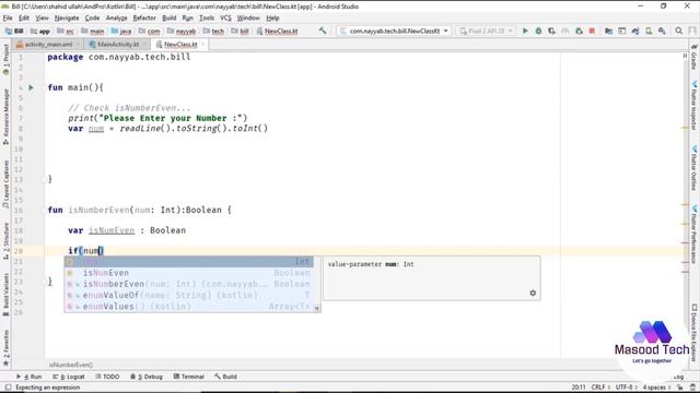Check Even Number Through Function in Kotlin | Kotlin Tutorial in Urdu смотреть онлайн