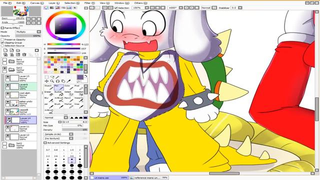 Speedpaint UT - Super Undertale Bros смотреть онлайн