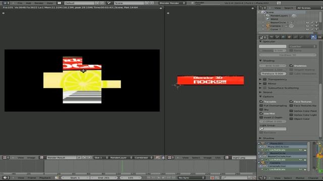 LemonadeMouth Tutorial Part#3 - Blender 3D - Linux смотреть онлайн