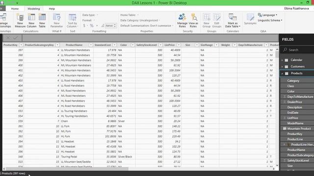 Dax Урок 2 .1 - Практика SUM, COUNT, DISTINCTCOUNT смотреть онлайн