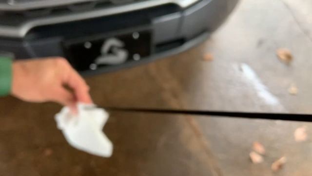 2018 Ford EcoSport - How To Check The Oil Level