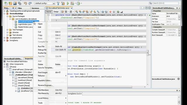 26 JavaSwing ComboBox Selection (in Arabic) смотреть онлайн