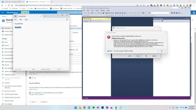 Setup MS SQL Database in Azure and connect with EF смотреть онлайн