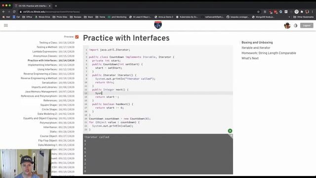 CS 125 Fall 2020: Geoff's Lesson 36 Walkthrough смотреть онлайн