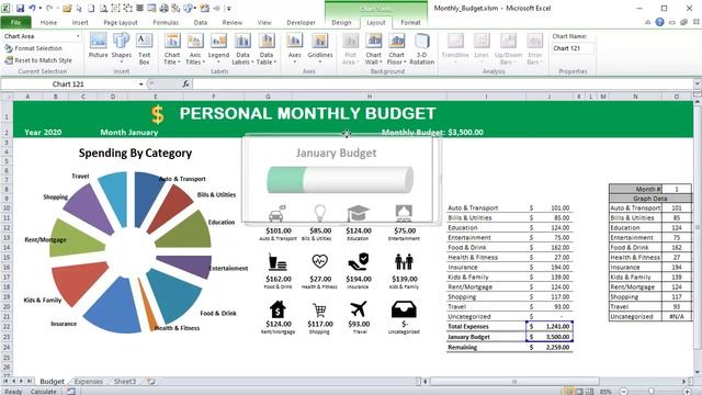 Learn How To Create Your Own Monthly Budget Application In Excel From Scratch Today [1 Hour Course] смотреть онлайн
