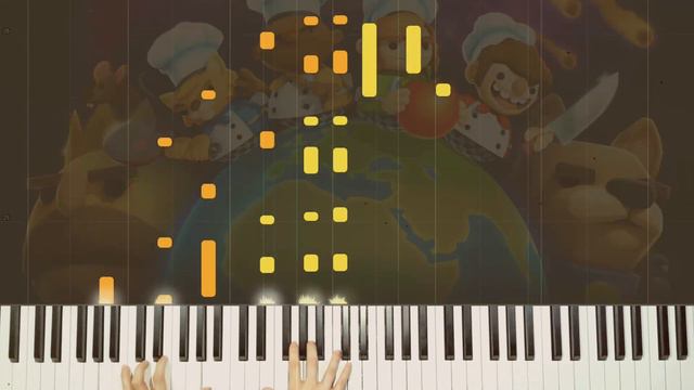 Overcooked Restaurant Theme(Penne For Your Thoughts) Piano Cover + Free midi & Sheet Music! смотреть онлайн