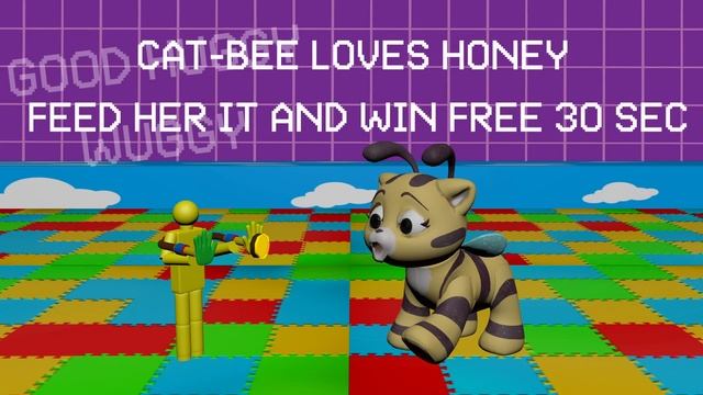 NEW MINI-GAME POPPY PLAYTIME: CHAPTER 3 FEED THE CAT VHS смотреть онлайн