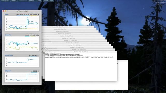 MacBook Pro Stress Test Gone Wild смотреть онлайн