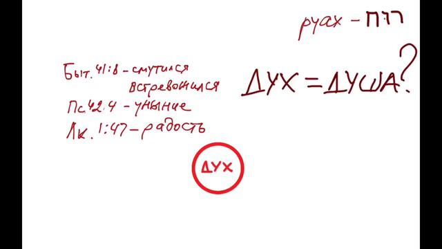 Библейская антропология: дух, душа и тело. (автор: Петр Новочехов) смотреть онлайн