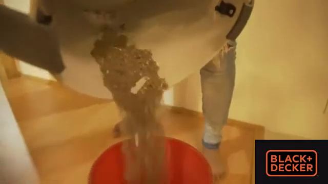 Black & Decker WV1400 1800-Watt Wet and Dry Vacuum Cleaner with Blower (Red and Gray) смотреть онлайн