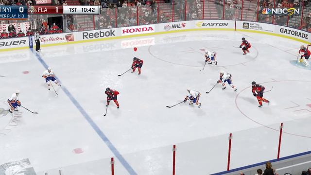 NHL 16: Raw Gameplay - Florida Panthers Vs NY Islanders - True Broadcast смотреть онлайн