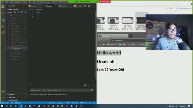 Props in React and How to Call Props in Functional Base Components Session 4 hindi / urdu смотреть онлайн