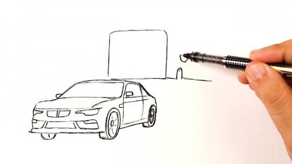 How to draw a Bus eater