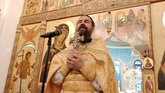 19.11.2023г иерей Сергий Нежборт проповедь после литургии смотреть онлайн