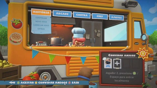 OVERCOOKED 2 - COMO JOGAR EM TELA DIVIDIDA MODO LOGAL. HOW TO PLAY SPLIT SCREEN
