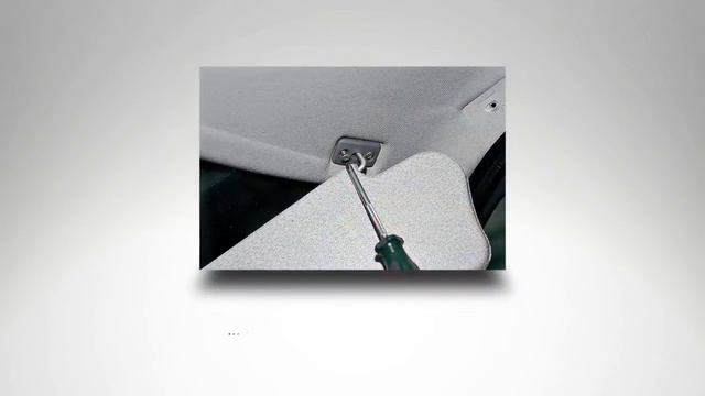 Солнцезащитный козырек. Снятие. ВАЗ 2110, 2112. смотреть онлайн