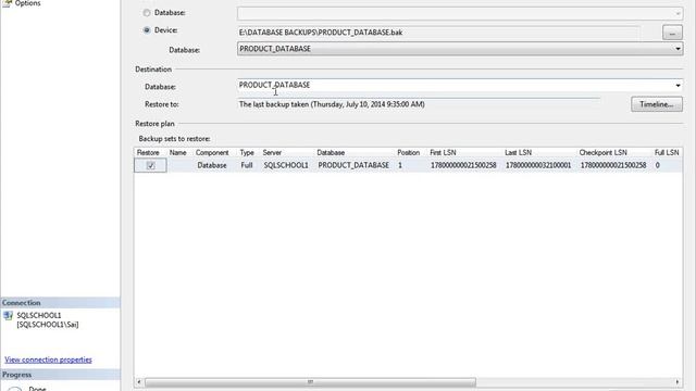 How To Restore an SQL Server Database смотреть онлайн