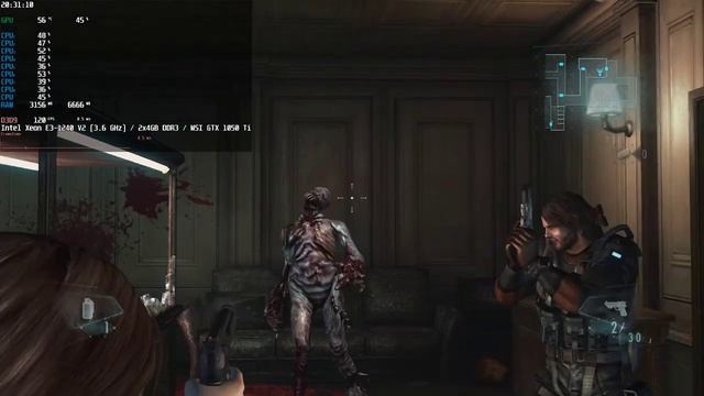 Xeon E3-1240 V2 / 8GB DDR3 / GTX 1050 Ti - Resident Evil Revelations GamePlay Test смотреть онлайн