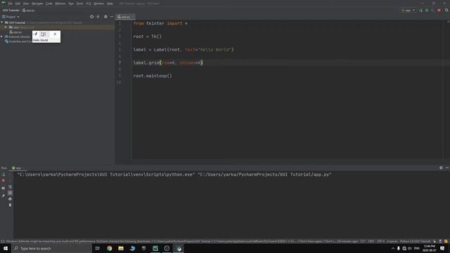Intro to TKinter - Part 02 | Positioning with the Grid system смотреть онлайн