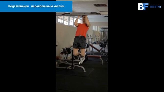 Подтягивания параллельным хватом смотреть онлайн