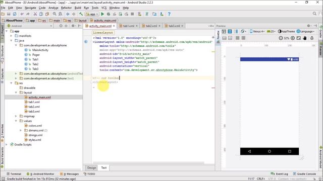 Sliding tablayout Tutorial- android смотреть онлайн