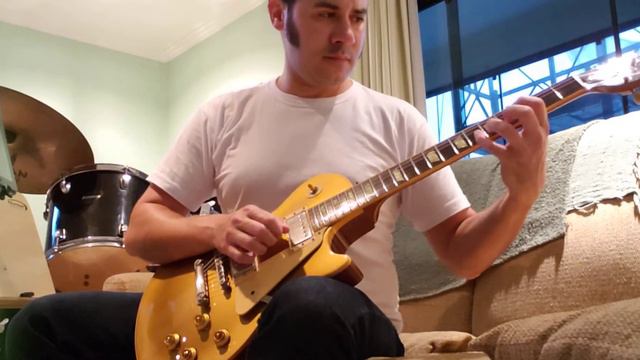 Gibson Les Paul Goldtop Burstbuckers 1 & 2 + Twin Reverb смотреть онлайн