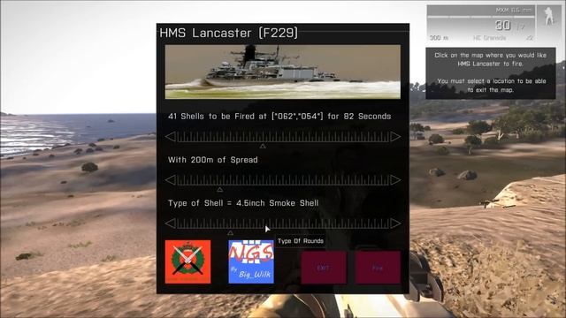 Arma 3 Artillery Support Script (NGS) смотреть онлайн