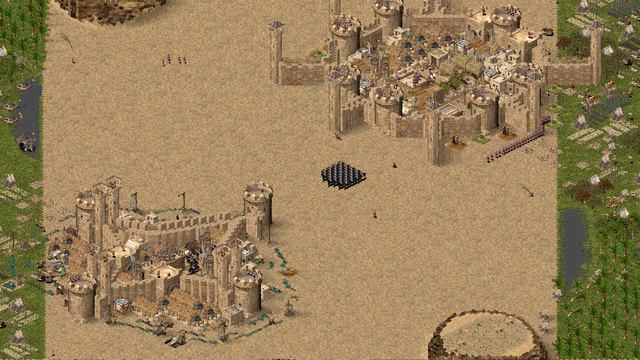 DEATHMATCH 🦇 Wazir ⚔️ 👳♀️ Emir (1vs1) | 5OOO troops battle | Stronghold Crusader Battles смотреть онлайн