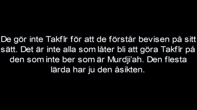 1305. Om al Albânî var Murdji'î då var смотреть онлайн