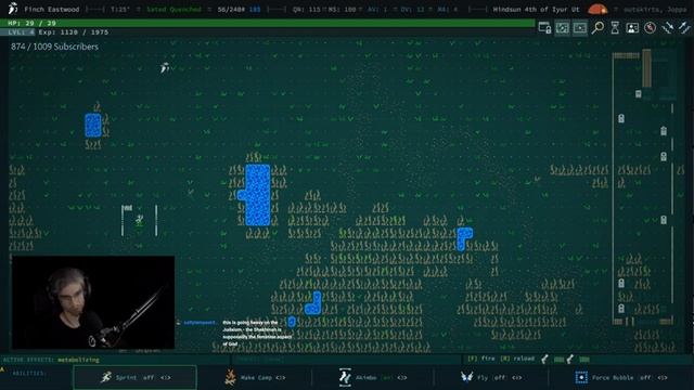Caves of Qud - Guided Lets Play | 02 (Early levels and finding Red Rock) смотреть онлайн