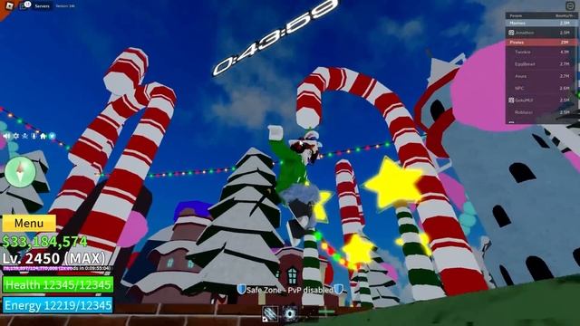 Blox Fruits BLIZZARD & PORTAL Fruit SHOWCASE! Update 18 (Roblox Blox Fruits) смотреть онлайн