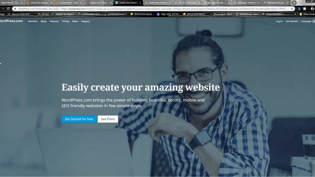 Difference Between HTML Static Website and Wordpress Website | Wordpress vs HTML | Beginner Tutoria смотреть онлайн