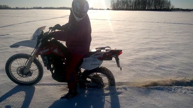 Зимняя ендуро покатушка смотреть онлайн