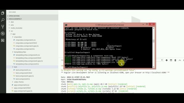 9.4.1 NG Generate - Practical Session | Angular Tutorial | ITS смотреть онлайн