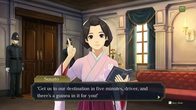 The Great Ace Attorney: Adventures #14 ~ The Adventure of the Runaway Room - Trial, P. 1 (1/3) смотреть онлайн